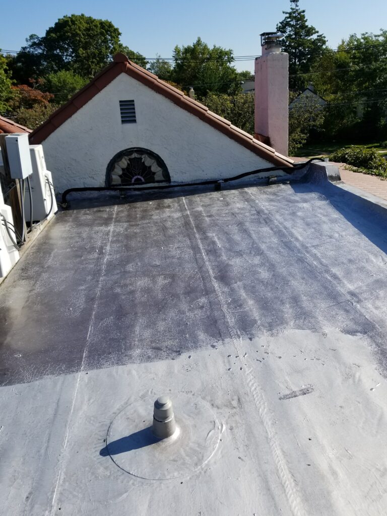 Flat Roof Flashing & Roof Coating